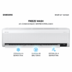 Ar Condicionado 12.000 BTUs Frio Split Inverter Samsung WindFree Connect 220V Branco - AR12CVFAMWKNAZ - Imagem 2