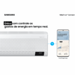 Ar Condicionado 12.000 BTUs Frio Split Inverter Samsung WindFree Connect 220V Branco - AR12CVFAMWKNAZ - Imagem 6