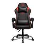 Cadeira Gamer TGT Heron TC Espuma Moldada Até 120kg Preto e Vermelho - TGT-HRTC-BR02