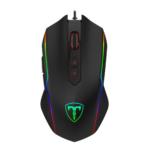 Mouse Gamer T-Dagger Sergeant V1 RGB 4800DPI 1000Hz 8 Botões Preto - T-TGM202RGB V1
