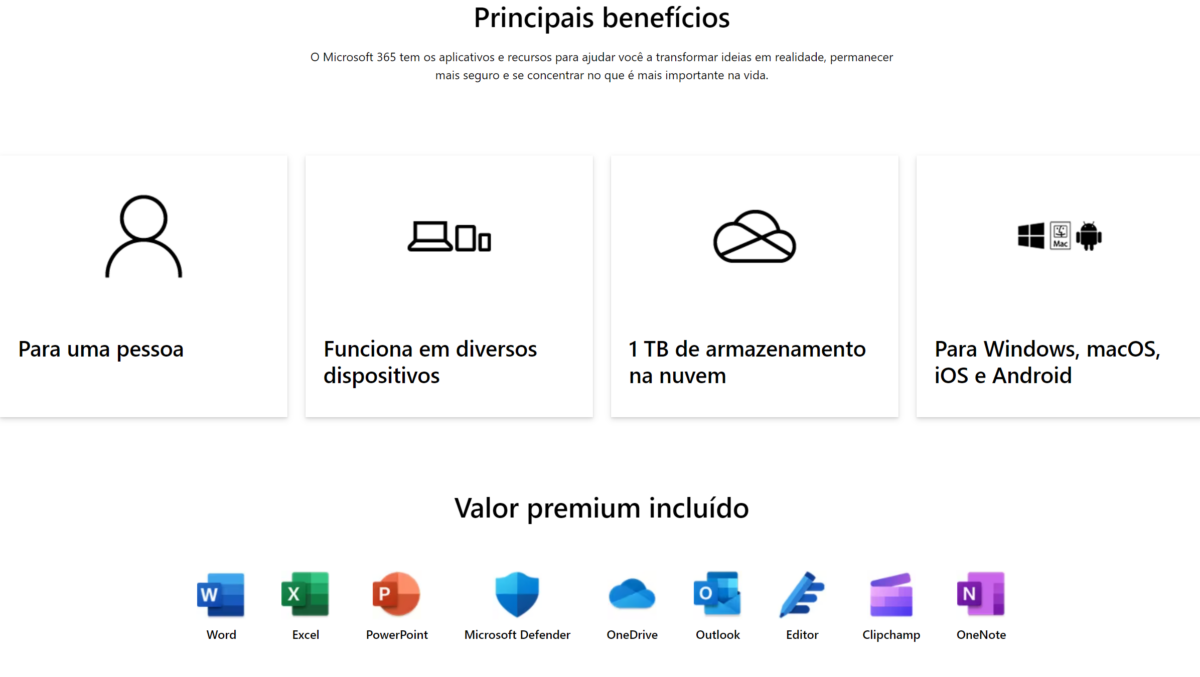 Microsoft 365 Personal Office 1 Licença 12meses Mídia Física - Imagem 2