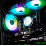 Cooler Fan Galax Vortex Wind-01 ARGB Fan 120mm Preto - Imagem 5