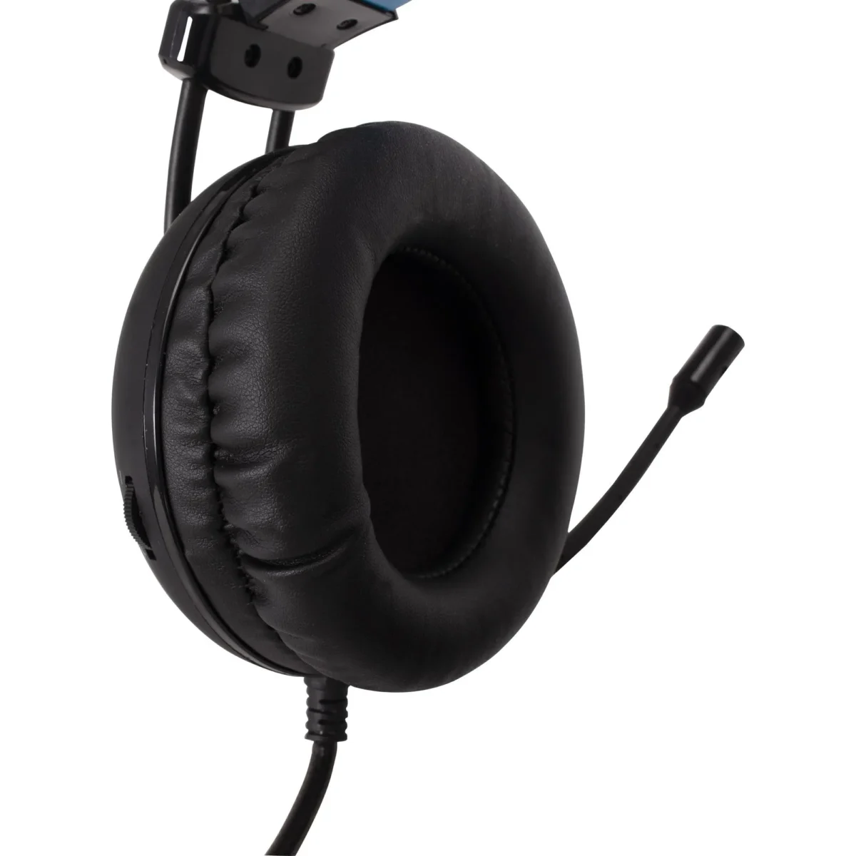 Headset Gamer Fortrek Pro H2 P2 Led Azul USB - Preto - Imagem 4