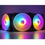 Cooler Fan Snaker Shadow LED Rainbow 120mm Silencioso PC Preto - Imagem 5