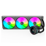 Water Cooler Gamer Kalkan Alpha 360 ARGB Com display 120mm Preto - KLK00048