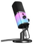 Microfone Gamer Maono PD100X RGB USB/XLR Cardióide 40Hz-16kHz Preto - PD100X RGB