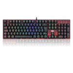 Teclado Óptico Redragon Infernal Dragon Viserion RGB USB 2.0 Switch Azul - ID582