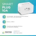 Tomada Inteligente Positivo Smart Plug Wi-Fi 10A/1000W - Imagem 2