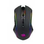 Mouse Gamer Redragon Ranger Lite Wireless RGB USB-C 8000DPI 500hz 2.4GHz Preto - M910-KS