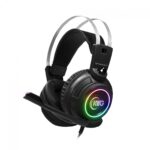 Headset Gamer KWG Taurus P1 RGB Drivers De 50mm USB Preto