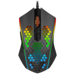 Mouse Gamer Redragon Memeanlion Honeycomb RGB 12400DPI USB 2.0 - M809-K