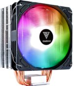 Air Cooler Para Processador Gamdias Boreas E1-410 RGB Preto