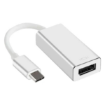 Cabo Adaptador Flex 3.1 USB-C Para DisplayPort Prata - XC-ADP-47