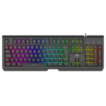 Teclado Membrana T-dagger Nova RGB Full Size USB ABNT2 Preto - T-TGK110