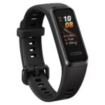 Smart Band Huawei 4 Bluetooth Sensor de Frequência Cardíaca e Resistência à água - Preto