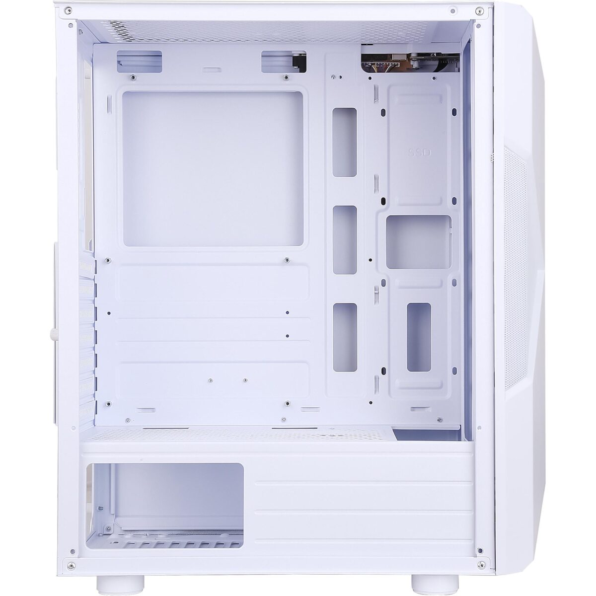 Gabinete Gamer Fortrek Holt RGB Mid Tower S/Fan S/Fonte - Branco - Imagem 6