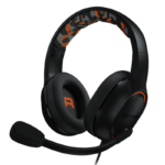 Headset Gamer Cougar Dive 50mm 3.5mm Com Microfone Preto e Laranja - CGR-P508