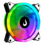 Cooler Fan Rise Mode Galaxy Motherboard ARGB 120mm Preto - RM-MB-01-5V