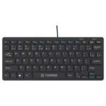Teclado Office Fortrek Mini K13 USB 2.0 ABNT2 1,5m Plug & Play Preto - K13