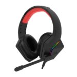 Headset Gamer Redragon Paris RGB 7.1 Driver 50mm Preto - H390-RGB