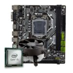 Kit Placa Mãe TGT H61 Processador Intel Core i5-3470 e Cooler 4-Threads 3.2Ghz M-ATX - KIT-MP-Mancer