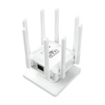 Repetidor Roteador WiFi 3 em 1 funções 1200Mbps 2.4GHz Branco - MM-LYQ4 - Imagem 3