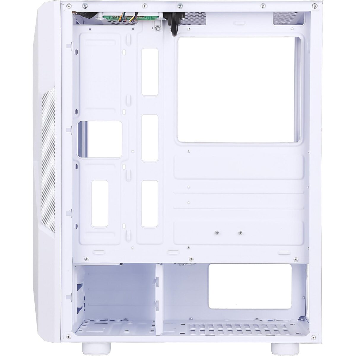 Gabinete Gamer Fortrek Holt RGB Mid Tower S/Fan S/Fonte - Branco - Imagem 7