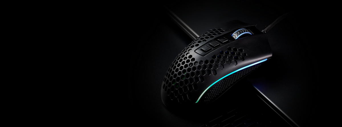 Mouse Gamer Storm RGB Redragon Preto DPI12400 M808RGB - Imagem 2