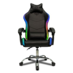 Cadeira Gamer TGT Heron RGB Espuma Moldada Reclinável Preto - TGT-HR-RGB01