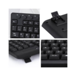 Combo Office 5+ Mouse E Teclado Sem fio 1000DPI ABNT2 KW500 - Imagem 3