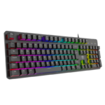 Teclado Membrana Gamer T-Dagger Echo RGB Full Size USB ABNT2 Preto - T-TGK109