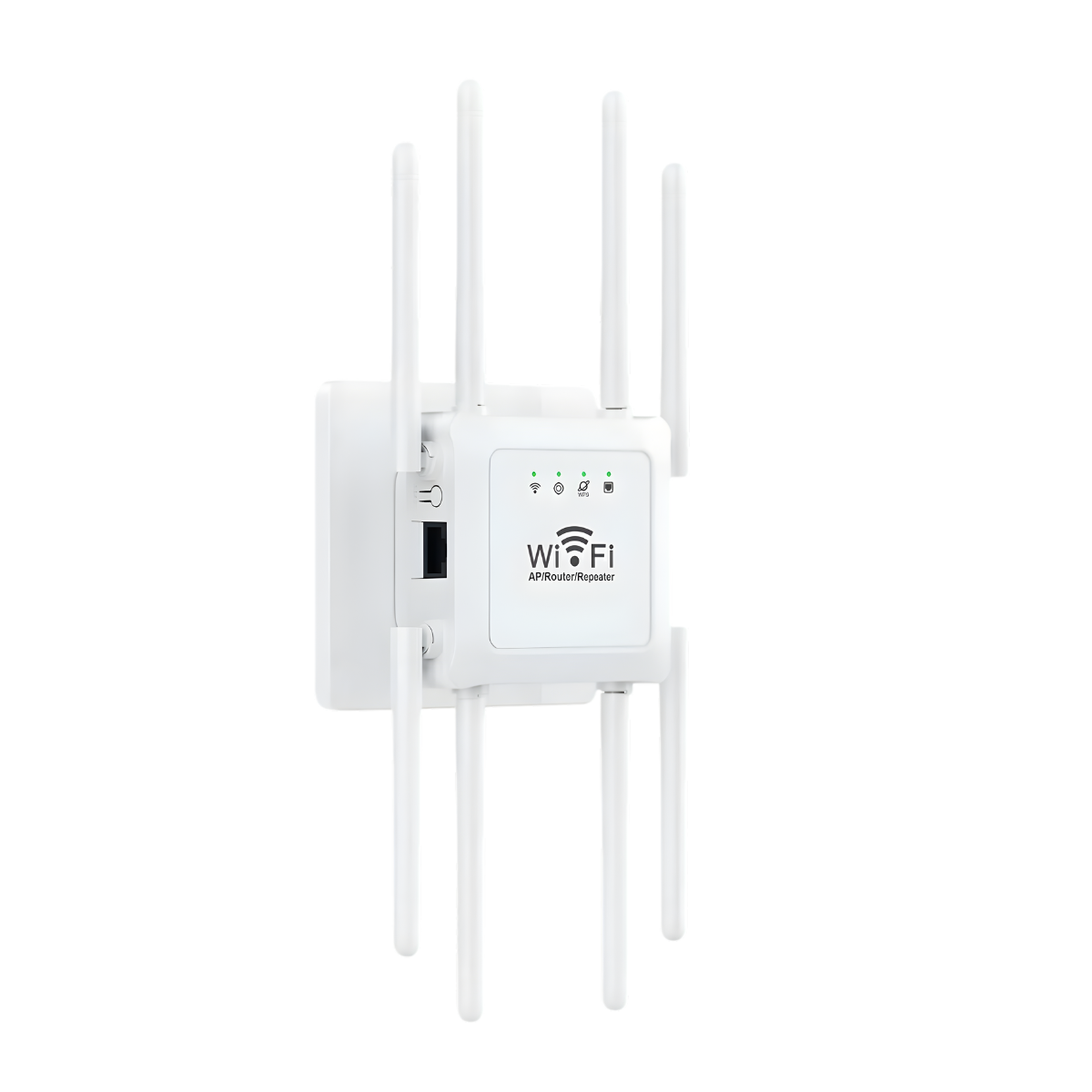 773d61afa749e1f4d1eb6c31c3e928fb.png Repetidor Roteador WiFi 3 em 1 funções 1200Mbps 2.4GHz Branco - MM-LYQ4 - Imagem 1