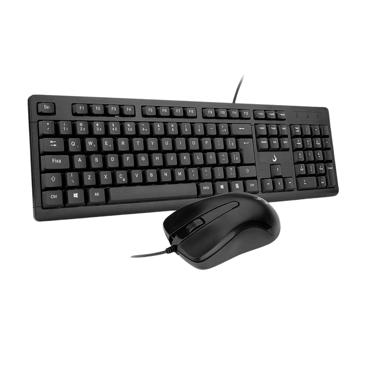 80931d906b6939f43674bda38504e809.png Kit Teclado E Mouse Rise Mode Office OF 01 USB DPI1000 ABNT2 Preto - RM-TM-01-FB - Imagem 1