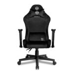 Cadeira Gamer TGT Heron TX Tecido Reclinável Até 130kg Preto - TGT-HRTX-FB03