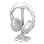 Headset Gamer Redragon Lamia 2 RGB 40mm 7.1 Branco Suporte Incluso - H320W-RGB
