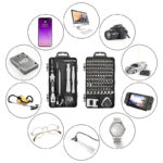 Kit 115 Chave Precisão Reparo Celular Tablet Notebook Fenda - Imagem 5