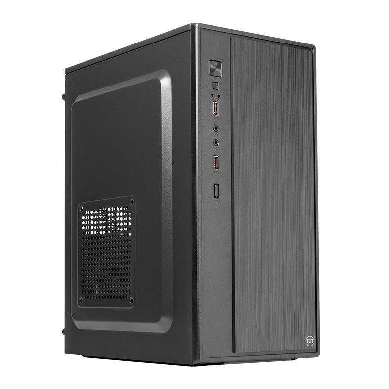 9108f7649fb65986fed5af6850d1f174-3.jpg Gabinete TGT T100 S/Fan S/Fonte Mini Tower Preto - TGT-T100-BK - Imagem 1