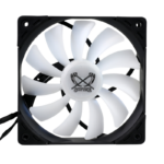 Cooler Fan 120mm Scythe Kaze Flex 120 RGB 1800 RPM Sem PWM Preto - HR-RN - Imagem 4