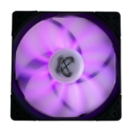 Cooler Fan 120mm Scythe Kaze Flex 120 RGB 1800 RPM Sem PWM Preto - HR-RN - Imagem 3