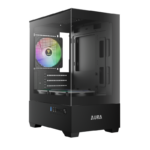 Gabinete Gamer Gamdias Aura GC9M Elite 3 Fans S/Fonte Micro ATX Preto - Imagem 3