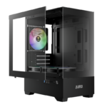 Gabinete Gamer Gamdias Aura GC9M Elite 3 Fans S/Fonte Micro ATX Preto - Imagem 4