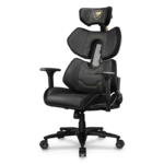 Cadeira Gamer Cougar Terminator Elite Gold Até 130Kg Preto e Dourado - CGR-TRE-GLB - Imagem 7