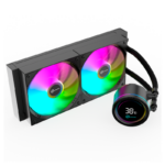 Water Cooler Gamer Kalkan Alpha 240 ARGB 120mm Com display Preto - KLK00047 - Imagem 2