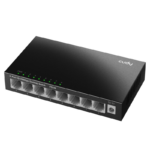 Switch Cudy 8 Portas 10/100Mbps 1.6 Gbps 448 Kbit Preto - FS108D_EU V3.0 - Imagem 2