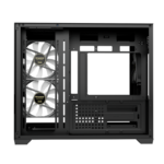 Gabinete Gamer Gamdias Aura GC10M ARGB V2 3 Fans S/Fonte Preto - GC10M - Imagem 9