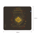 Mousepad Harry Potter Mapa Do Maroto Redragon Speed Marrom 320x270mm - HP-935 - Imagem 2