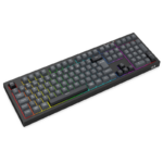 Teclado Membrana Redragon Crux Pro RGB Sem Fio Full Size Preto e Cinza - K518RGB-PRO-GB - Imagem 2