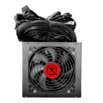 Fonte Kalkan Max Power 550W ATX 80 Plus Bronze Cabos Flat PFC Ativo Preto - Imagem 5