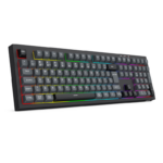 Teclado Membrana Redragon Crux Pro RGB Sem Fio Full Size Preto e Cinza - K518RGB-PRO-GB - Imagem 6