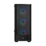 Gabinete Gamer Rise Mode Wave 3 Fans ARGB S/Fonte MidTower USB 3.0 Preto - RM-WA-FB-ARGB - Imagem 3